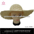 lady fashion hats straw visor hat summer new design